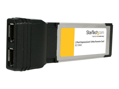 Startech : 2 PORT EXPRESSCARD IEEE-1394 FIREWIRE card