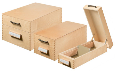 HAN Séparateur pour bacs et boîtes à fiches en bois
