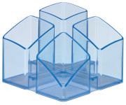 HAN Multipot à stylos SCALA, 4 compartiments, bleu