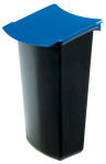 HAN Insert à déchets pour corbeille à papier 1840, noir/bleu