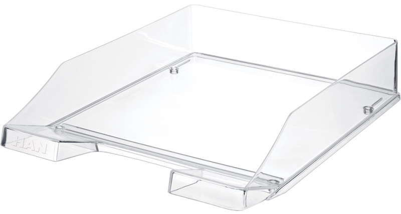 Corbeille à Courrier Transparente HAN Wave - Format A4/C4 - Design Puriste - Fabriquée En Allemagne - 5