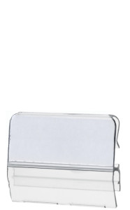 creux index HAN, paysage A5, pour 1300 cartes, gris clair