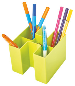 HAN Multipot à crayons BRAVO Trend Colour, 5 compartiments,