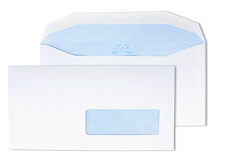 GPV Enveloppes ENVEL'MATIC OFFICE, 114 x 229 mm, blanc