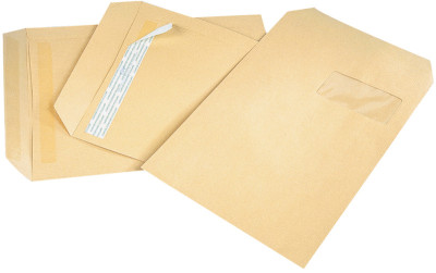 GPV Pochettes d'expédition Premier, C5, 162 x 229 mm, kraft