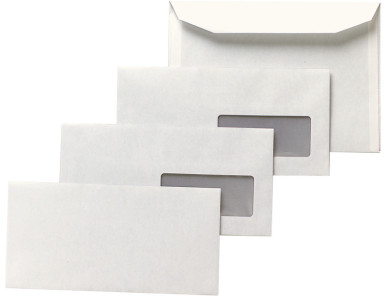 GPV Enveloppes ENVEL'MATIC PRO, C6/C5, sans fenêtre, blanc