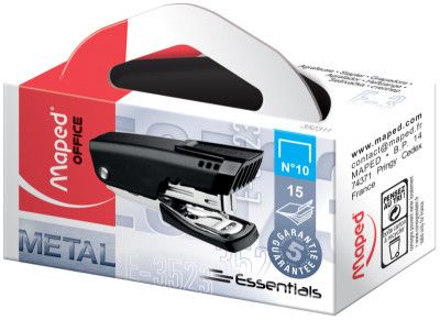 Maped Agrafeuse Essentials Mini E3523, noir