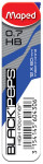 Maped Mines pour portemines BLACK'PEPS, 0,5 mm,présentoir 12