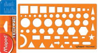 2 X MAPED Trace-cercles 1-35 mm 39 cercles Orange : : Fournitures  de bureau