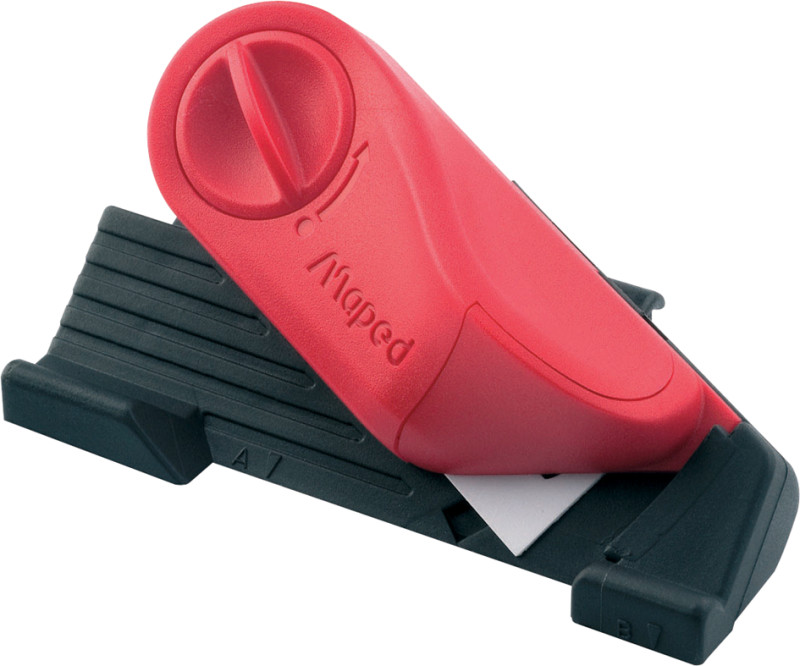 Maped Outil de coupe Matt Cutter 45 degrés, noir/rouge