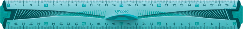 Maped règle plate Flex,200 mm, en plastique, avec poignée
