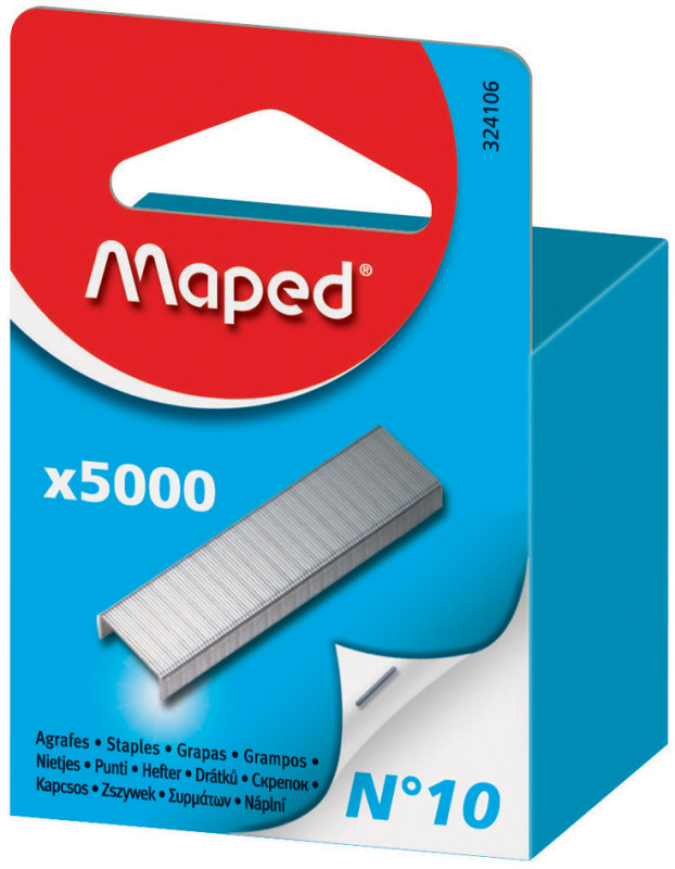 Maped agrafes 26/8, zinguées, grand paquet