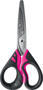 Maped Ciseaux Sensoft 3D Fluo, rond, longueur: 135 mm