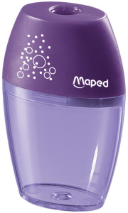 Maped taille-crayon boîte Shaker, couleurs assorties