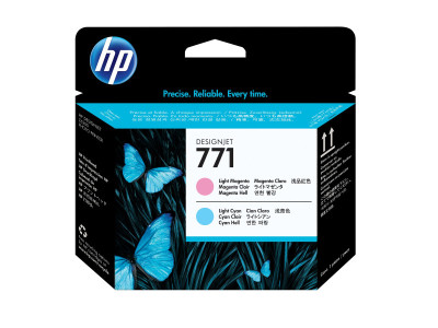 HP : PRINT HEAD NO 771 LIGHT-MAGENTA LIGHT-CYAN DESIGNJ