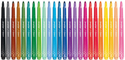 Maped Feutre COLOR'PEPS, étui en carton de 24, largeur du
