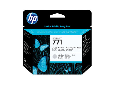 HP : PRINT HEAD NO 771 BLACK LIGHT GRAY pour DesignJet