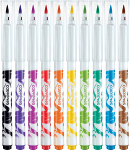 Maped Feutres COLOR'PEPS Brush, étui en carton de 10