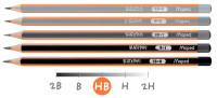 Maped Crayon BLACK'PEPS, degré de dureté: B