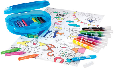 Maped ma première valise à dessin COLOR'PEPS, 23 pièces,