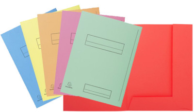 EXACOMPTA Chemises SUPER 250 imprimées, A4, assorti
