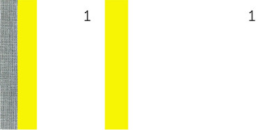 ELVE bloc vendeur, jaune, dimensions: (L)135 x (H)60 mm,