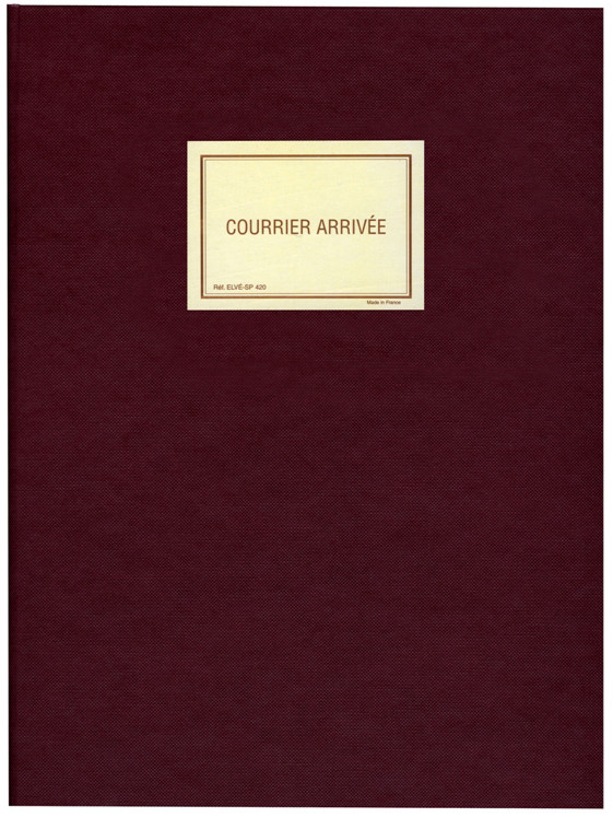 Elve - ELVE Cahier piqué 'Recettes - Dépenses', 220 x 170 mm