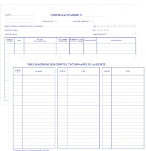 ELVE Recharge pour reliure D77, 297 x 210 mm, papier blanc
