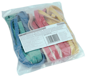 MAPED Bracelets caoutchouc en croix, 190 mm, assorti