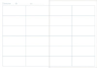 Clairefontaine Agenda de bord non millésimé, A4, 144 pages Clairefontaine Agenda de bord non millésimé, A4, 144 pages