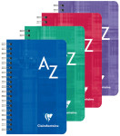 Clairefontaine Répertoire spirale, 75 x 120 mm,quadrillé 5x5