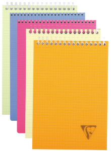 Clairefontaine Bloc reliure intégrale LINICOLOR, A5, 5/5