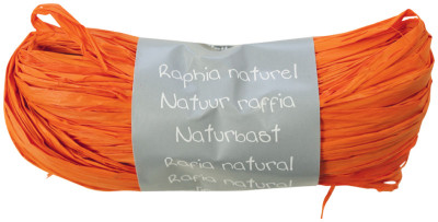 Clairefontaine Raphia naturel, orange