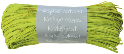 Clairefontaine Raphia naturel, vert sapin