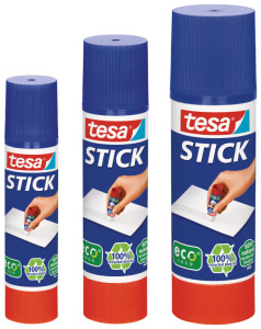 Tesa bâton de colle ecoLogo Stick, sans solvant, 10 g