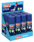 Tesa ecoLogo Bâton de colle, 40 g, présentoir de comptoir Tesa ecoLogo Bâton de colle, 40 g, présentoir de comptoir
