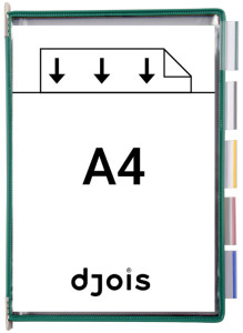 tarifold tdisplay Poche à pivot, A4, bleu