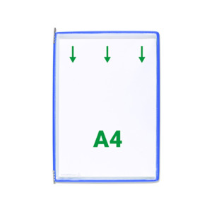 tarifold tdisplay Plaque pochette pivotante, A4, vert