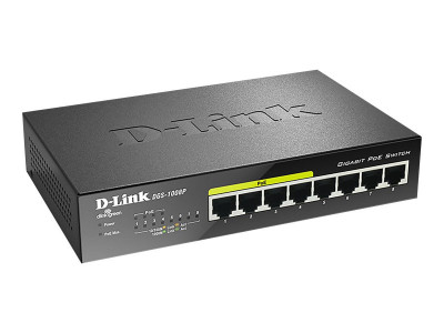 D-Link : 8-PORT 10/100/1000MBPS DESKTOP 8-PORT 10000BASETX