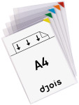 tarifold Poche repositionnable KANG Easy clic, A4, assorti tarifold Poche repositionnable KANG Easy clic, A4, assorti