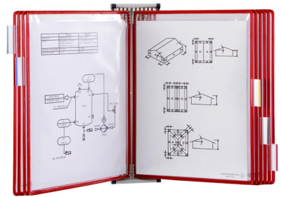 tarifold t-display Kit de présentation mural, métal, A3