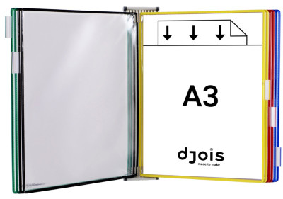 tarifold t-display Kit de présentation mural, métal, A3