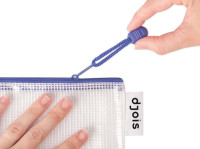 tarifold Pochette à zip ZIPPER, A4, PVC, bleu