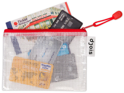 tarifold Pochette à zip ZIPPER, A6, PVC, jaune