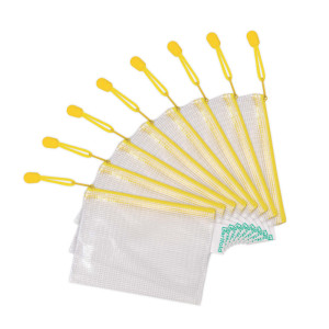 tarifold Pochette à zip ZIPPER, A6, PVC, vert