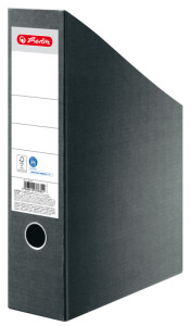 herlitz porte-revues, format A4, carton dur RC, gris foncé