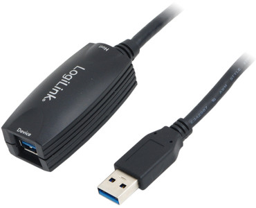 LogiLink Rallonge USB 3.0, cascadable, 5 m