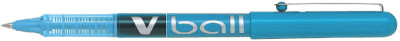 PILOT Stylo roller V Ball VB 5, pointe métal, bleu