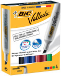 BIC Marqueur pour tableau blanc Velleda 1781, étui de 4 BIC Marqueur pour tableau blanc Velleda 1781, étui de 4