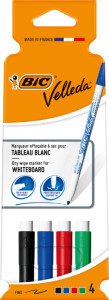 BIC Marqueur pour tableau blanc Velleda 1721, pointe ogive,